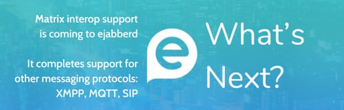 Matrix protocol added to ejabberd
